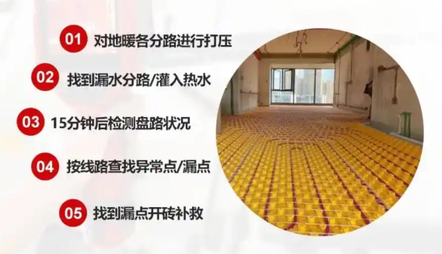地暖漏水怎么检测？哪里漏水？专业建议找北京艺修哥漏水检测
