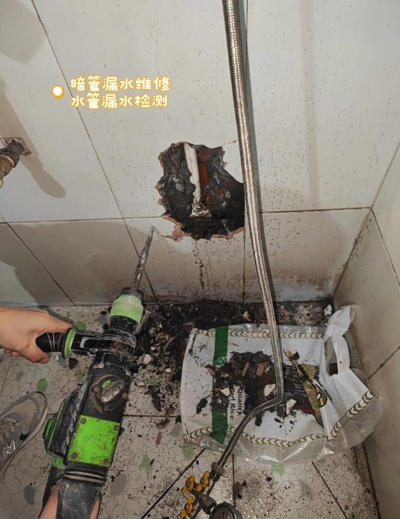 埋在墙里的水管漏水怎么检测？