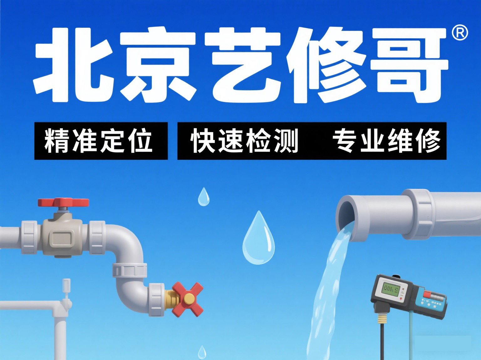 北京艺修哥专业漏水检测